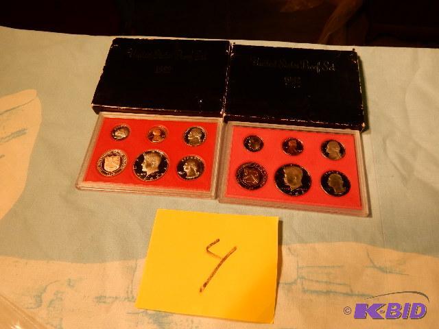 US PROOF SETS