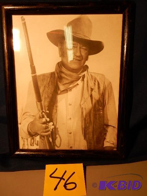 John Wayne Black and White Picture