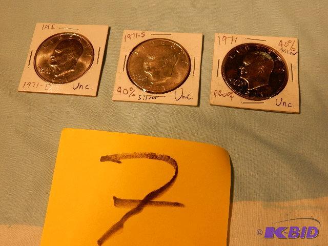 IKE HALF DOLLARS
