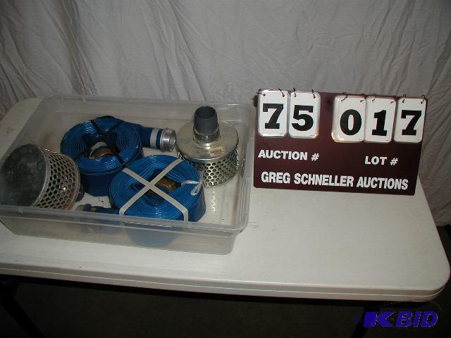 lot 17 image: 2 pump hoses and 2 intake ends....