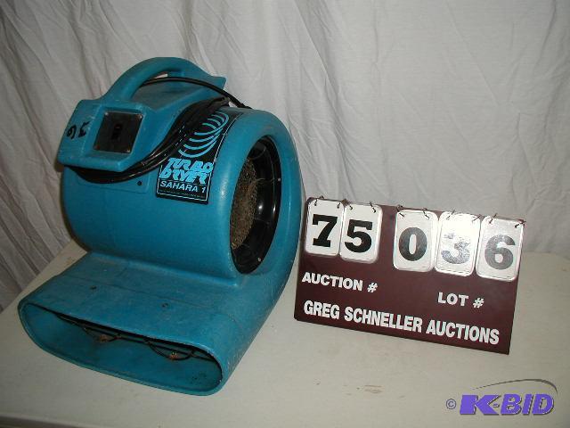 lot 36 image: Dri-Eaz Saraha 1 turbo dryer....
