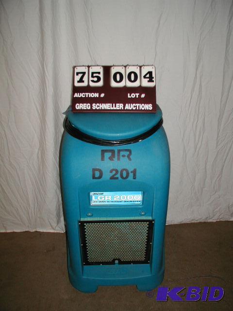 lot 4 image: Dri-eaz LGR 2000 low grade refrigerant dehumi...