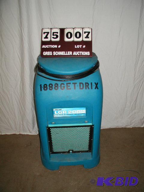 lot 7 image: Dri-eaz  LGR 2000 low grade refrigerant ...