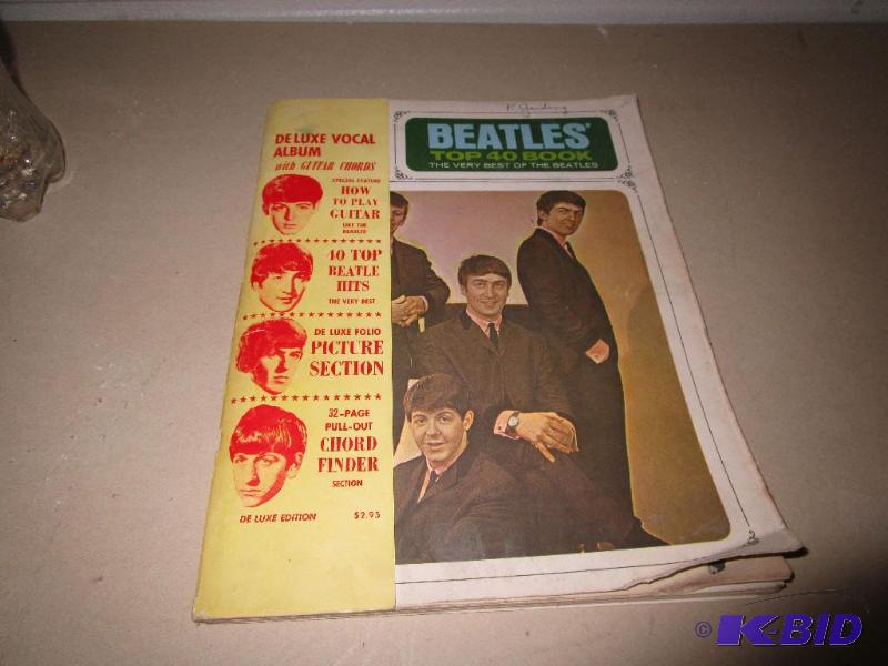 lot 12 image: Beatles Top 40 Book