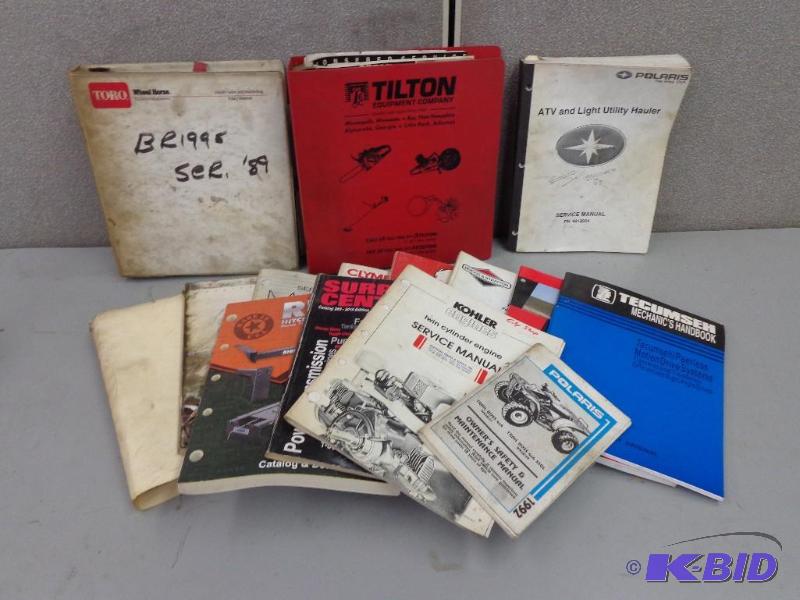 lot 113 image: Service Manuals & Parts Books Tecumseh, Q...