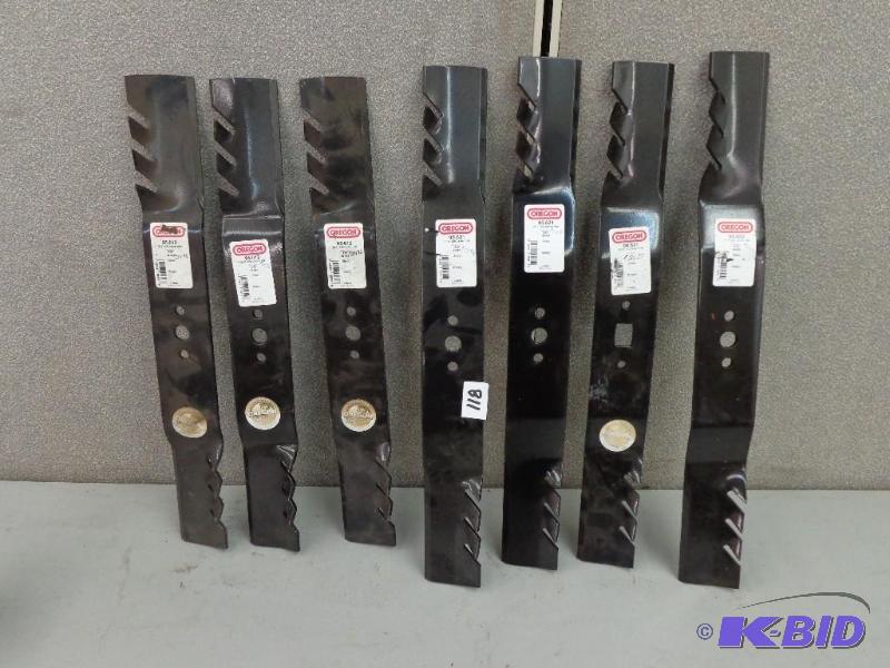 lot 118 image: Oregon Mower Blades 95-612 Replaces AYP 95-05...