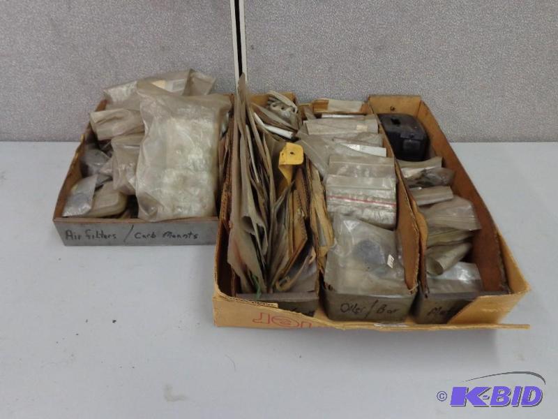 lot 134 image: Assorted Gaskets, Seats, Air Filters, Carb Mo...