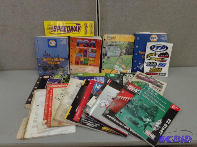 lot 135 image: Service Manuals and Parts Catalogs EZ Start C...
