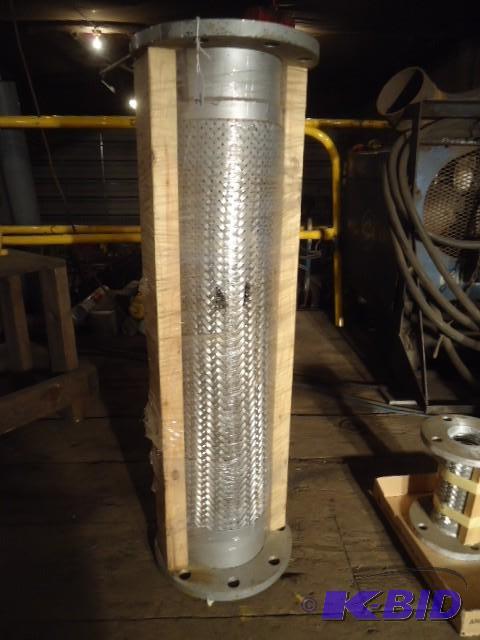 lot 147 image: 6" Stainless Steel Braided Hose  6"...
