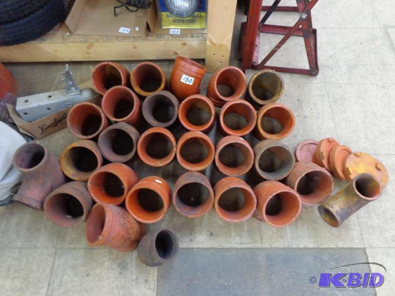 lot 150 image: Various Sections of Pipe Connections (25) 41...