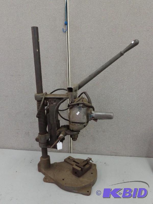 Black Decker Bench Drill Stand with Dri North Auctions