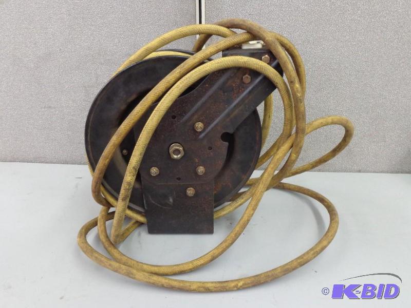 lot 173 image: Air Hose and Air Reel Hose is 38" Good ...