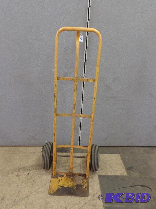 lot 29 image: 2 Wheeled Dolly 14" Wide 53" Tall M...