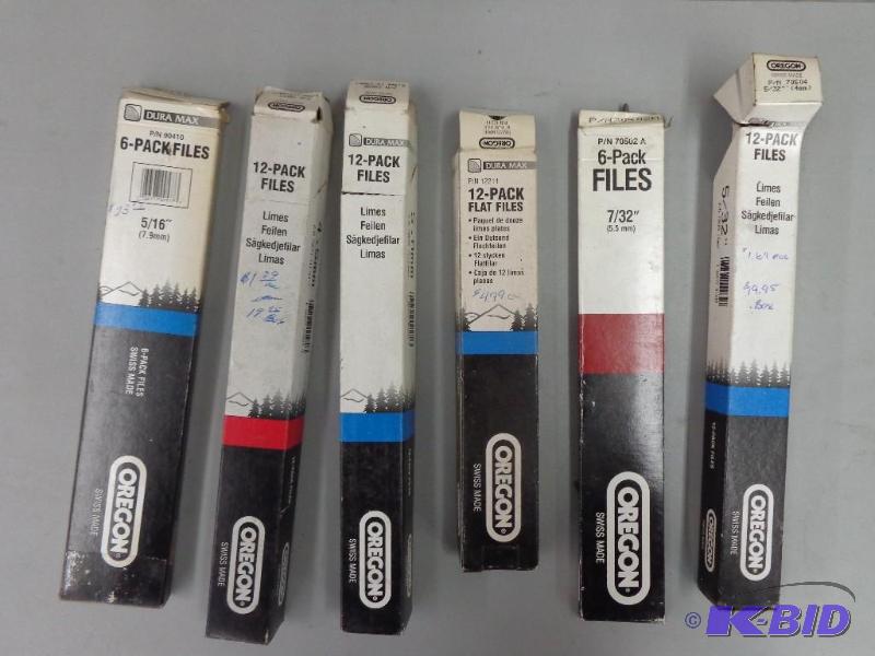 lot 34 image: Oregon Files  70502A 732" 6 Pack Files ...