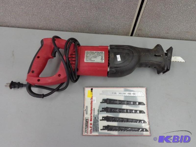 lot 57 image: Reciprocating Saw (Tool Shop) Model JIF-BQ-15...