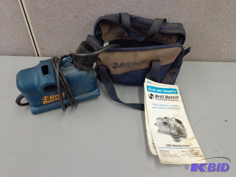 lot 6 image: Drill Doctor Drill Bit Sharpener 250 Handyman...