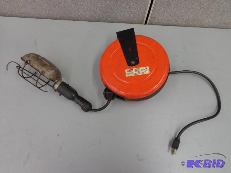 Master Electrician Retractable Cord Reel Mode, North Auctions Small  Engine Shop Liquidation