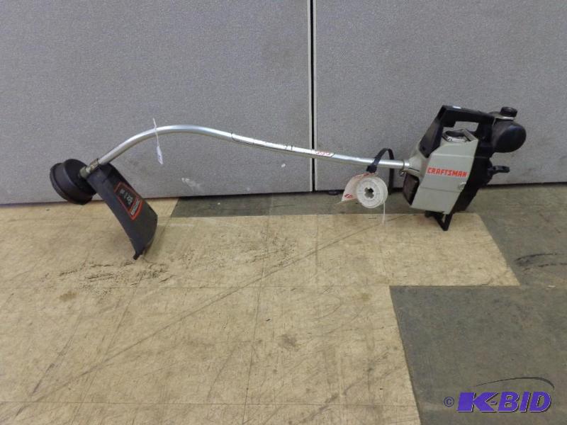 lot 79 image: Craftsman 15" Wide Cut Trimmer Model # 3...
