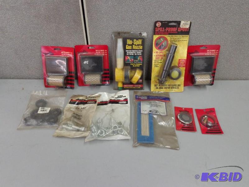 lot 86 image: Gas Nozzles and Air Cleaners No Spill Gas Noz...