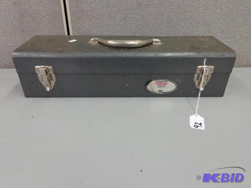 lot 92 image: Indestro&nbspSelect Tool Box filled wTools ...