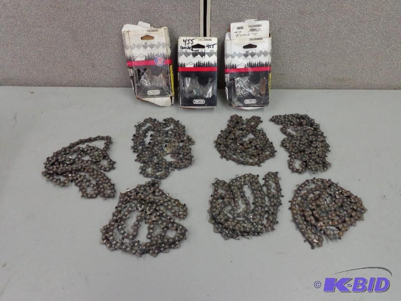 lot 94 image: Chain Saw Chains Oregon 73LGXD68G Chainsaw Ch...