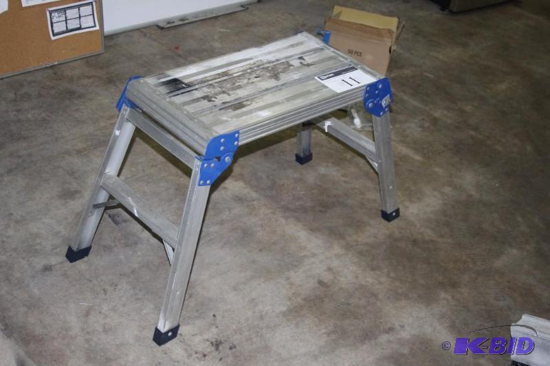 Collapsible aluminum step Ladder 12.6&quotx2...