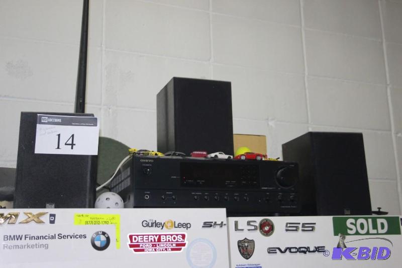 (3) Dual brand&nbspspeakers and a&nbspTerk ...