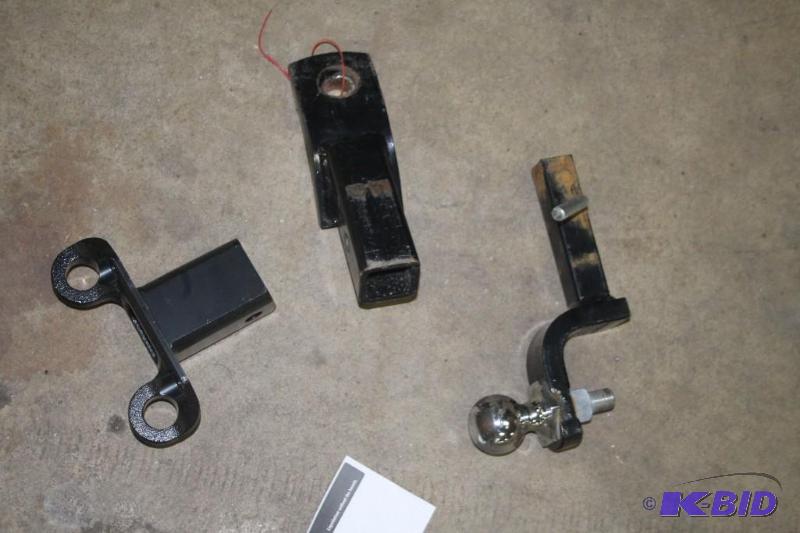 Lot of (3) various trailer hitches...