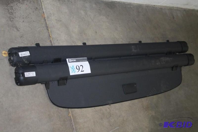 Lot of (2) cargo covers 58&quot...