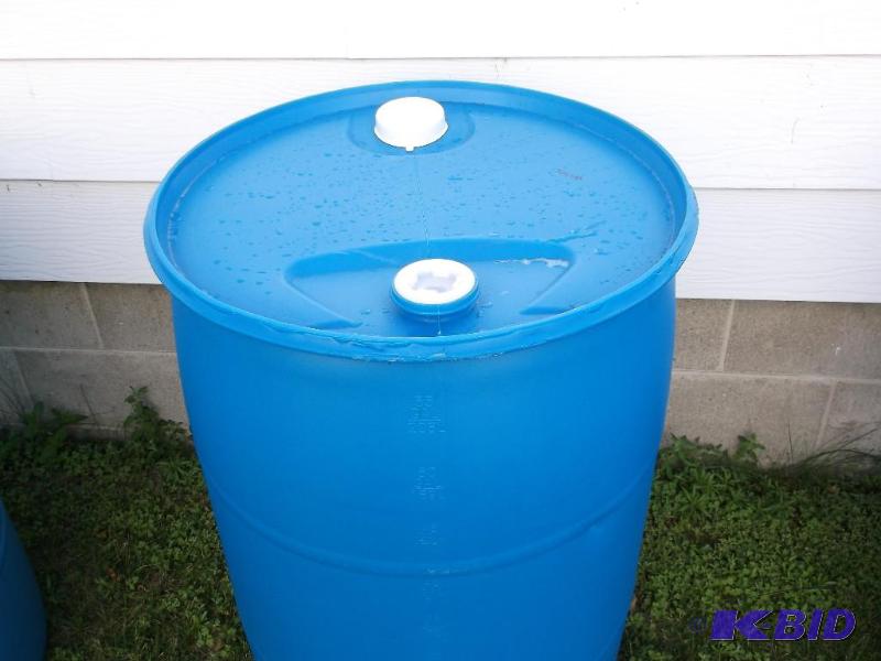 lot 128 image: Food grade 55 gallon Barrel....