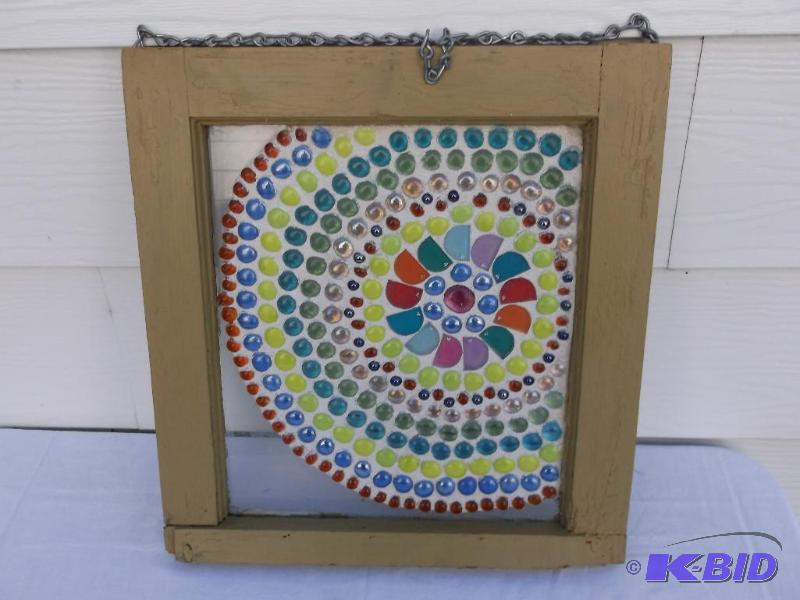 lot 74 image: Beautiful hand crafted Window or wall hanging...