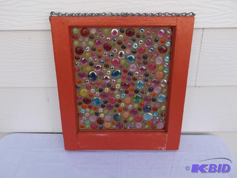 lot 75 image: Beautiful hand crafted Window or wall hanging...