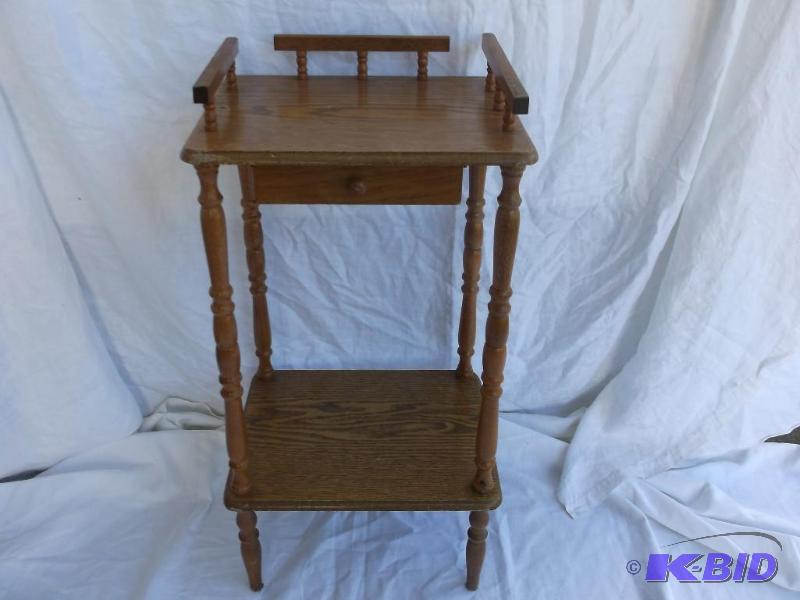 lot 87 image: Cute solid wood Phone Stand The Commodore Col...