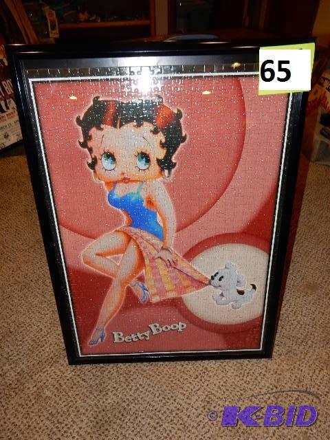 lot 65 image: BETTY BOOP.. 21in x 29 in. .Puzzel....