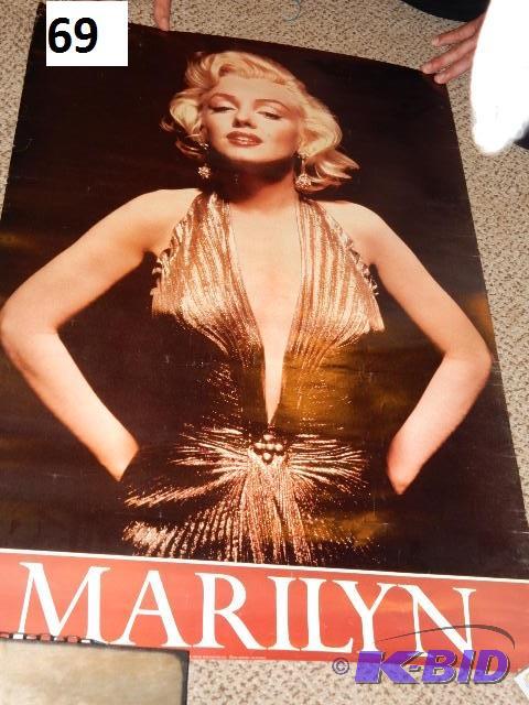 lot 69 image: 1987 Marilyn Monroe Poster...