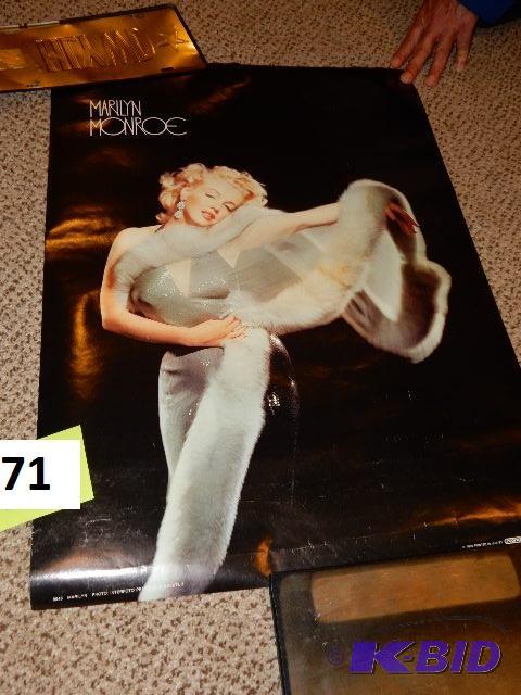 lot 71 image: No 8648 Marilyn Monroe Poster. &nbspFrom INT...