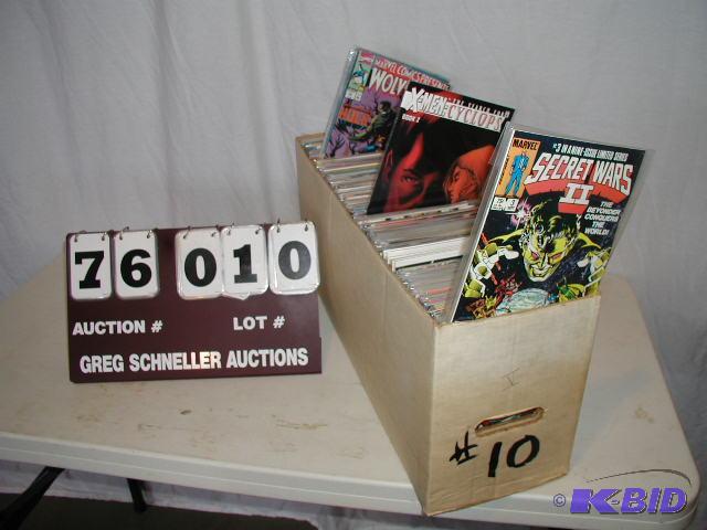 Box of approximately 350 comic books, all in ...
