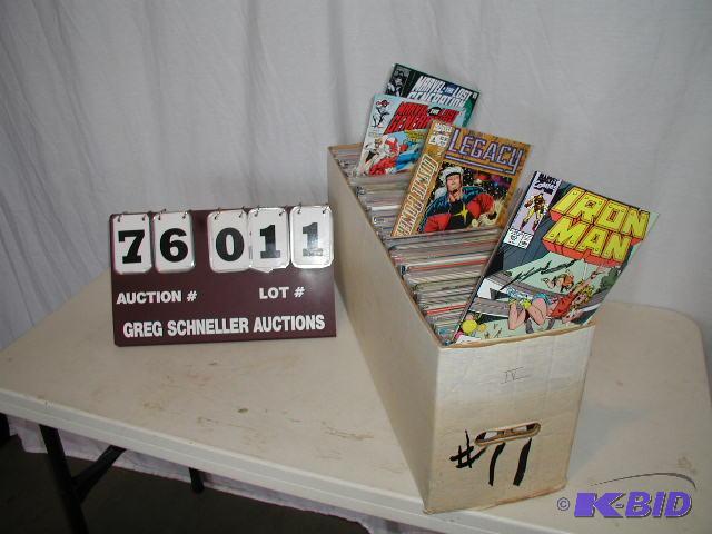 Box of approximately 350 comic books, all in ...