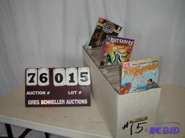 Box of approximately 350 comic books, all in ...