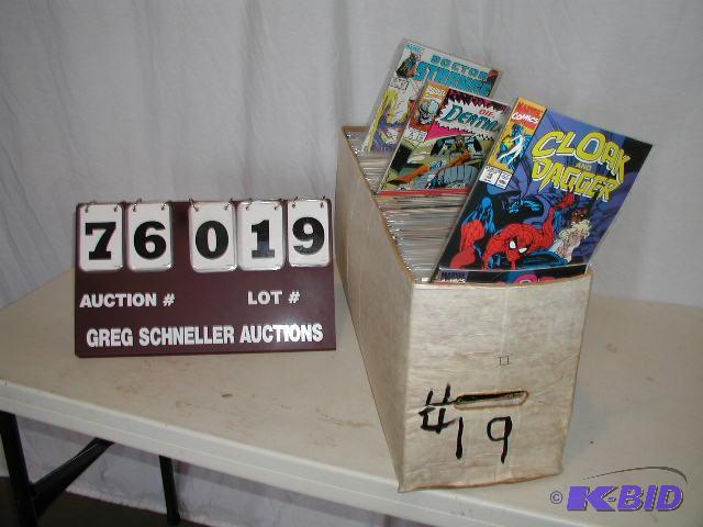 Box of approximately 350 comic books, all in ...