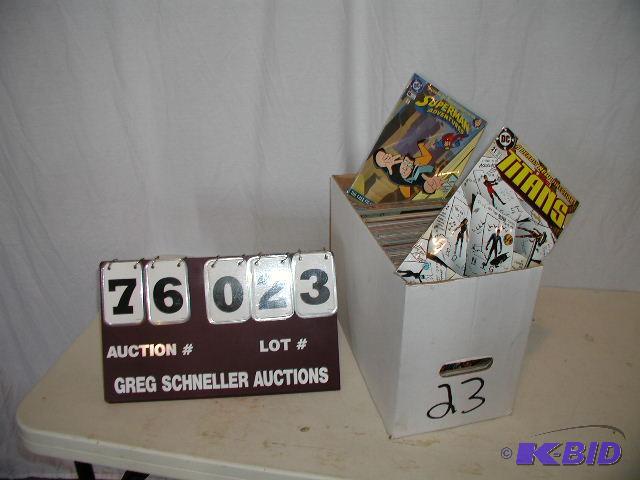 Box of approximately 200 comic books, all in ...