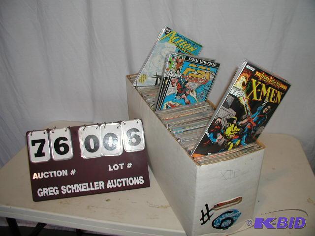 Box of approximately 350 comic books, all in ...
