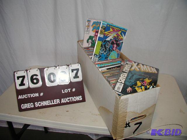 Box of approximately 350 comic books, all in ...