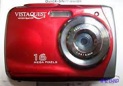 lot 106 image: Vista Quest 16 MP Digital Camera - Has carryi...