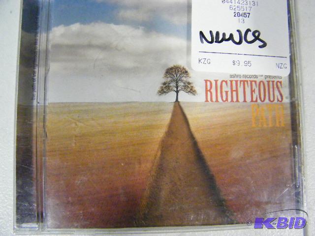 lot 114 image: Ashro Records presents Righteous Path CD - Re...