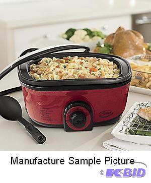 lot 12 image: Ginnys Brand Red Multi Cooker -&nbspModel C...