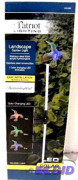 lot 123 image: Patriot Lighting Landscape Garden LED Solar L...
