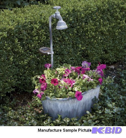 lot 136 image: Nostalgic Solar Bathtub Planter -&nbspBring ...