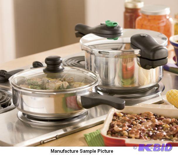 lot 141 image: Basic Essentials Four Piece&nbspPressure Coo...