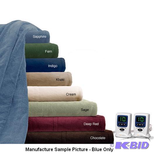 lot 153 image: King Size Warm Spun Electric&nbspBlanket by ...